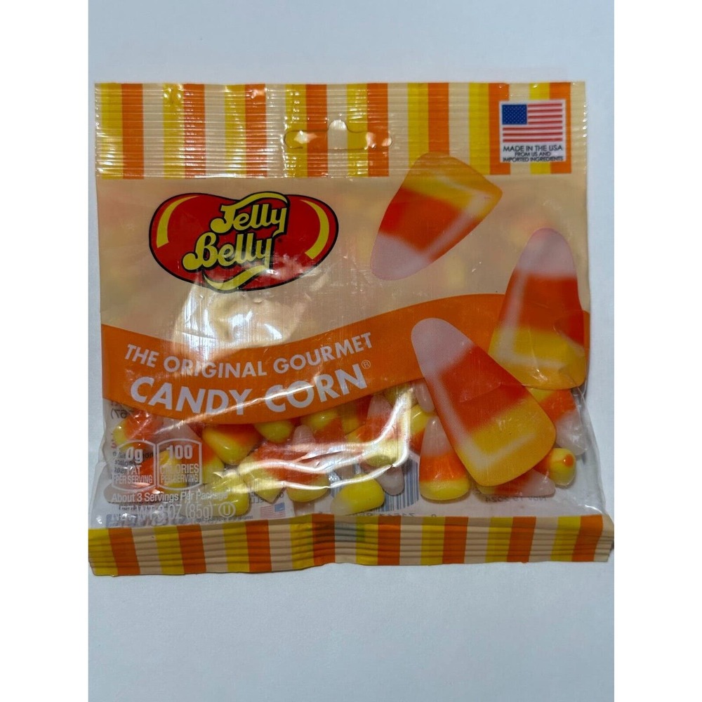 Jelly Belly Candy Corn Original Gourmet Candy, 3 oz Bag